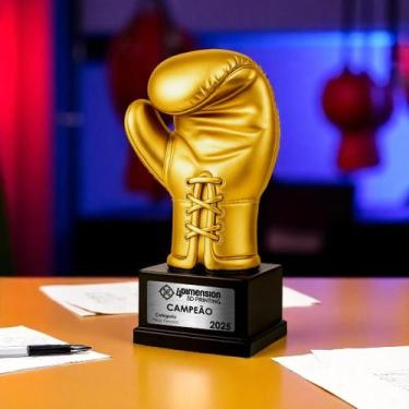 Imagem de Troféu boxe, Muaythai, kickboxing, MMA - 4 Dimension, 25 unidades