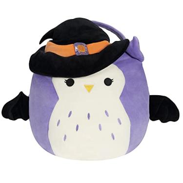 Imagem de Squishmallows Holly Owl Treat Pail for Halloween trick or Treat - Halloween Costume Accessories - 1 Piece