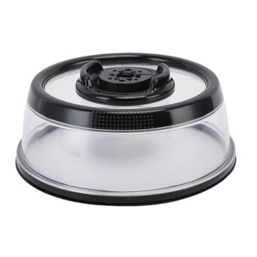 Imagem de Zerodis Tampa da Placa DE Vedação a Vácuo a Vácuo da Cozinha Tampa DE Placa DE Vedação Universal AR AR ALIMENTO RECIMENTO DO LEVIMENTO DE PLATA DE PLATA DE DE DE PLATE DOMO TOPPER DOME PARA CAIXAS (M)