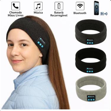 Imagem de Faixa de Cabeça Bluetooth para Dormir e Atividades - ROMI