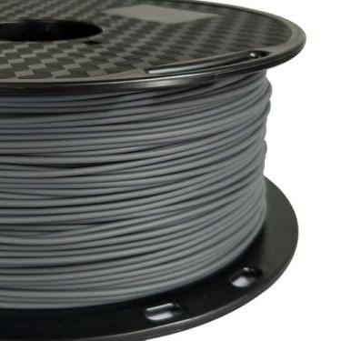 Imagem de Filamento PLA MAX cinza PLA 1,75 mm 3D Printer Filament 1KG 2,2LBS carretel 3D Impressão materiais força alta resistência do que PLA Pro (+) Plus Filamento PLA Cor cinza