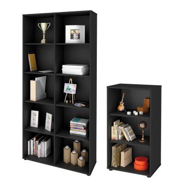 Imagem de Jogo De Estantes Hastings Preto