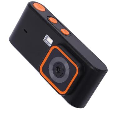 Imagem de Sanpyl Pequena Mini Câmera de Câmera Portátil, Vídeos FHD 1080P e Fotos de 12MP | AF Auto Focus | 1.47 Pulgadas TFT | Sensor CMOS | OTG | Flash de 1W | Build in Speaker, Microfone (Preto)