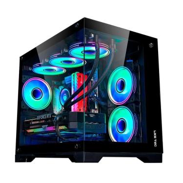 Imagem de Gabinete Gamer Liketec Mad Rock Preto Com 4 Fans Rgb