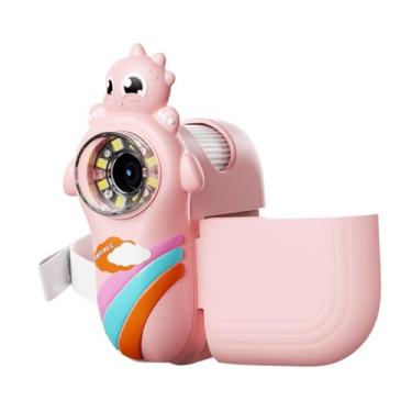 Imagem de Milageto Crianças microscópio 1000x ampliação brinquedo científico educacional portátil microscópio digital lupa para a idade 3 4 5 6 7 8, Rosa