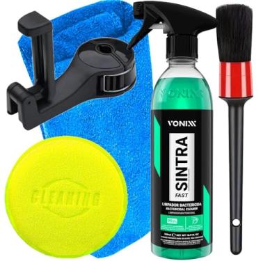 Imagem de Kit Sintra Fast 500ml Vonixx Gancho Suporte Para Celular Banco Acessórios Karbox