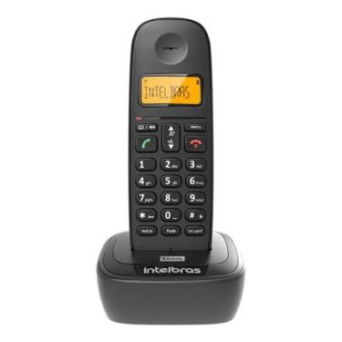 Imagem de Ramal telefone sem fio ts 2511 preto intelbras, Preto