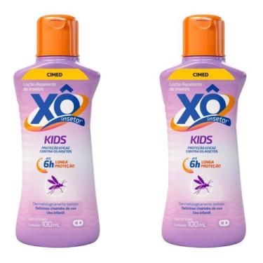Imagem de Kit 2 Loção Repelente de Insetos Xô Inseto Kids 100ml, Xô Inseto Kids