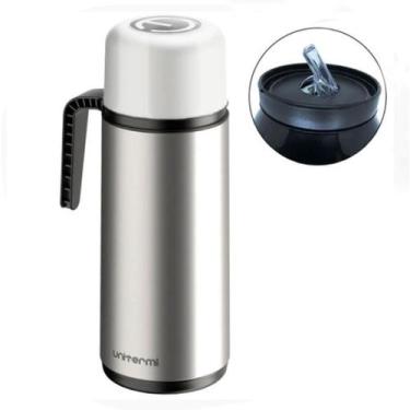Imagem de Garrafa Térmica Roma Tradição Inox Unitermi 1 Litro Café Chá