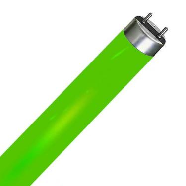 Imagem de Lâmpada Tubular Fluorescente T8 G13 15W Verde 45Cm - NARDS, 110V/220V