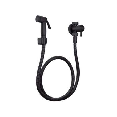 Imagem de Ducha Higiênica C/Registro Metal Preto Civitt