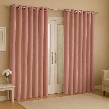 Imagem de Cortina Para Sala Ou Quarto Grande 3,00x2,50 metros Ideal Sala Quarto 