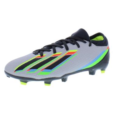 Imagem de adidas X SPEEDPORTAL.3 FG J, Prata, n cleo met lico, preto, amarelo solar, 4.5 Big Kid