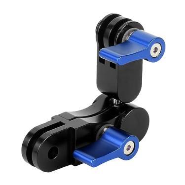 Imagem de Adaptador de montagem de junta esférica de braço giratório de 360 graus para GoPro Hero 8 7 6 5 4, adaptador de esfera acessórios de extensão de montagem pivô