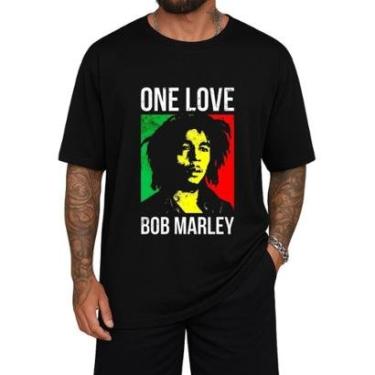 Imagem de Camiseta Oversized Bob Gola Alta Streetwear Algodão Estilo Urbano Academia Treino Casual-Masculino