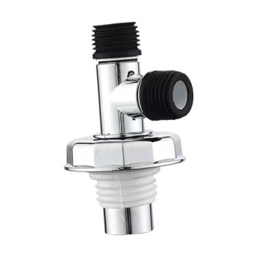 Imagem de Generic Adaptador de drenagem de piso com dupla finalidade, conector de tampa de drenagem, adaptador de junta em T para esfregão de pia, piscina, cozinha,