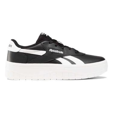 Imagem de Reebok Tênis feminino Court Advance Surge, Preto e branco, 41 EU
