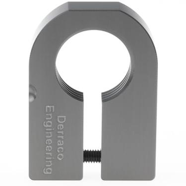 Imagem de DERRACO ENGINEERING Anel dividido 7/8-14 para Forster Co-Ax e SAC Nexus Press, liga de alumínio 6061, fresado CNC, anodizado duro