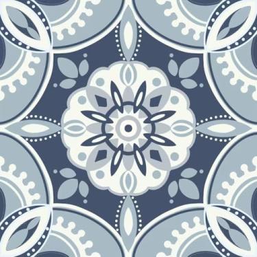 Imagem de ZRJT Retire e cole 20 peças de cobertura de 20 pés quadrados, azulejos de vinil 30,5 x 30,5 cm, adesivos de piso autoadesivos foscos, à prova d'água, removíveis para locatário, banheiro, sala de estar