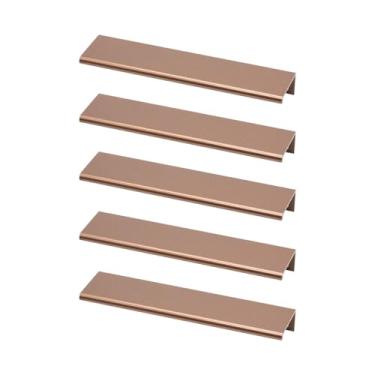 Imagem de Puxador Tito Slim Para Cômoda Gaveteiro Aparador Closet 96mm (10, Cobre Fosco)