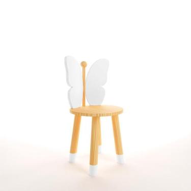 Imagem de Cadeira Borboleta Avelart M - Avelart Mobiliário Infantil, Branco