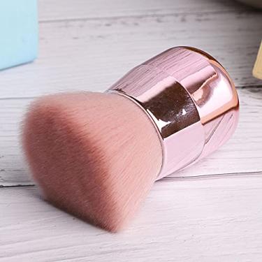 Imagem de Pincel de Maquiagem Com Alça Portátil Ferramenta Cosmética para Sombra de Sobrancelha de Rosto Macio, Estilo Leve e Compacto, Acabamento Requintado, Alça Ergonômica, Equipamento