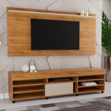 Imagem de Rack com Painel para Tv 58 Polegadas Twin Mel/Off White