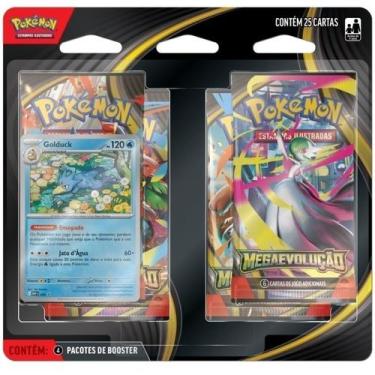 Imagem de Blister Quádruplo Pokémon TCG Megaevolução Golduck COPAG - Pokemon