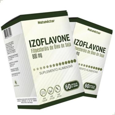 Imagem de Kit 2 Potes Izoflavone Suplemento Alimentar Natural Puro Original Vege