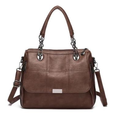 Imagem de Bolsa Feminina Transversal material sintético Estilosa Passeio - Alwy