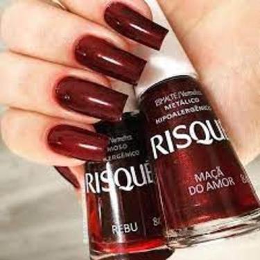 Imagem de Esmalte Maçã Do Amor E Rebu Risque