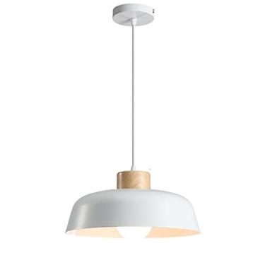 Imagem de CHENKUI Lustres de estilo moderno decoração de madeira abajur elegância cozinha industrial luz de teto moderno metal macaron luminárias para restaurantes, sala de estar, cozinha
