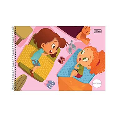 Imagem de Caderno Espiral Meia Pauta Sapeca com 40 Folhas Tilibra