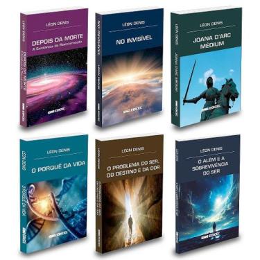 Imagem de Coleção Leon Denis - 6 Livros Filosóficos de Léon Denis - EDICEL