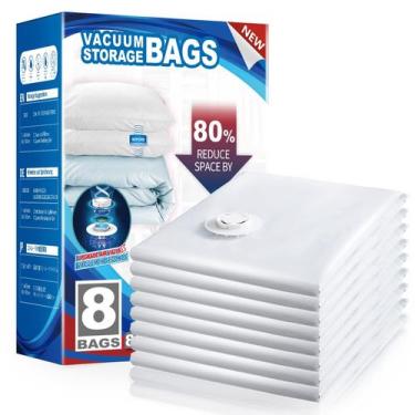 Imagem de Sacos de armazenamento a vácuo TAILI para edredom e cobertores 100x80c