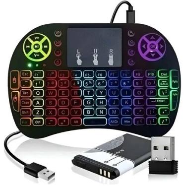 Imagem de Mini Teclado Iluminado Com Controle Total - Rick Imports