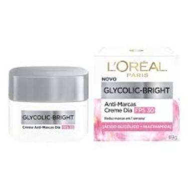 Imagem de Creme Facial L'Oréal Glycolic Bright Dia 49gr Fps 30 - LOreal Paris