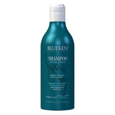 Imagem de Shampoo Detox Therapy Antirresíduos Blueken 500ml - Limpeza Profunda e