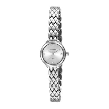 Imagem de Relogio Mondaine Feminino Ref:99614l0mvnm2 Social Mini Prateado