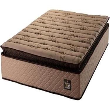 Imagem de Colchão Casal Espuma D33 Pillow Top Van Gogh Marrom Hellen - HELLEN CO