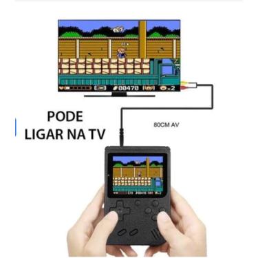Imagem de Mini Console Retrô com 400 Jogos – Diversão Portátil em Qualquer Lugar