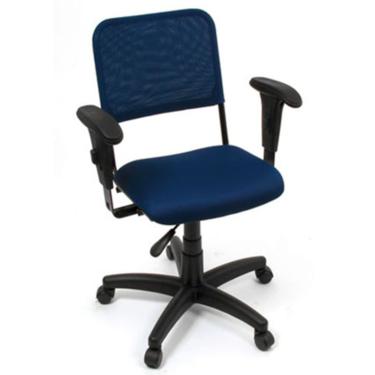 Imagem de Cadeira Giratória  Linha Tela Mesh Hotel Auditório Azul