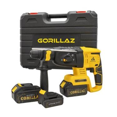 Imagem de Martelete Perfurador Rompedor 21V Max Power C/ Duas Baterias Lítio Gor