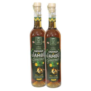 Imagem de Kit Cachaça De Jambu Gourmet Meu Garoto 500ml 2uni