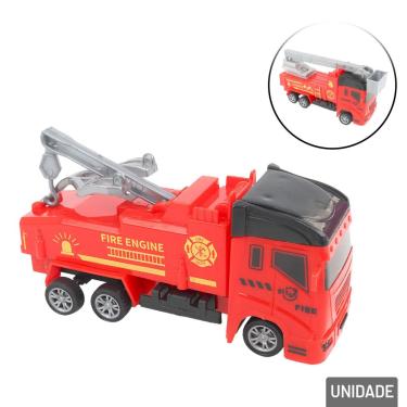 Imagem de Caminhão de Fricção Bombeiro Articulado - Tudo em Caixa