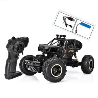 Imagem de Jipe Controle Remoto Off-Road Recarregável Trilha Grande Carrinho Controle Remoto Carregador Usb