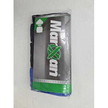 Imagem de Kit com 9 Cuecas Plus Size Slip 100% Algodão Cores Sortidas Tamanho:GG