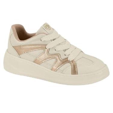 Imagem de Tenis Modare Casual Ref 7402.109.30179 Bege/dourado 37