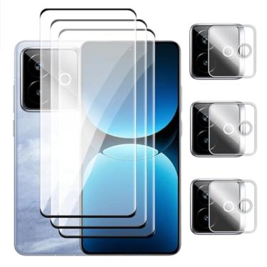 Imagem de Para Realme GT7 Pro Racing, Vidro Temperado 6,78 polegadas Cobertura Total 3D Protetor de Tela Curvo