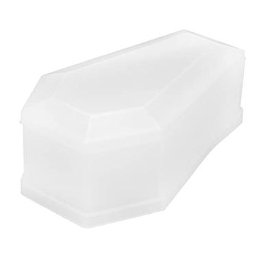 Imagem de Tnfeeon Molde de Silicone Com Design de Caixão para Armazenamento de Joias, Decorações DIY de Halloween, Perfeito para Artesanato Decorativo Personalizado - Ideal para Amantes de Artesanato DIY e